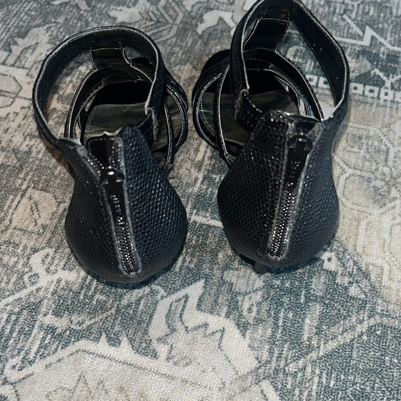 Alfani women’s Delia Black Sophisticated Heels size 8.5 - Picture 5 of 11